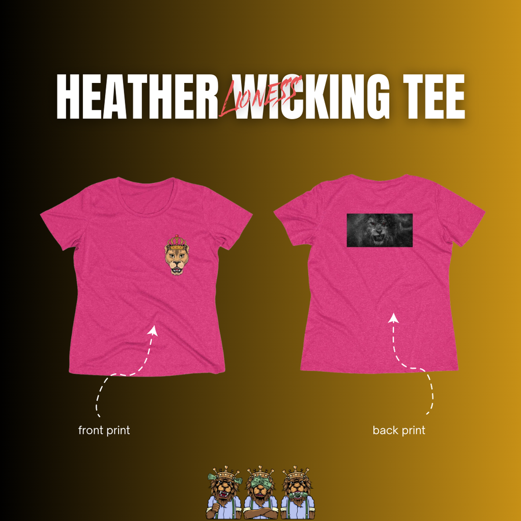 Lioness Heather Wicking Tee