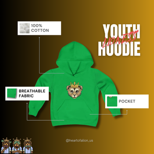 Youth Heart of A Lion Hoodie