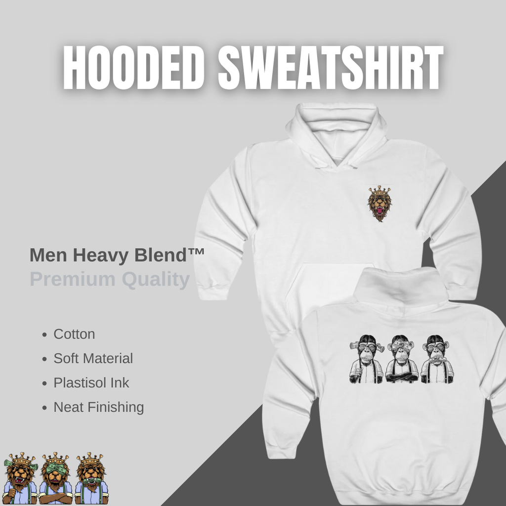 Men Heavy Blend™ Hooded Sweatshirt