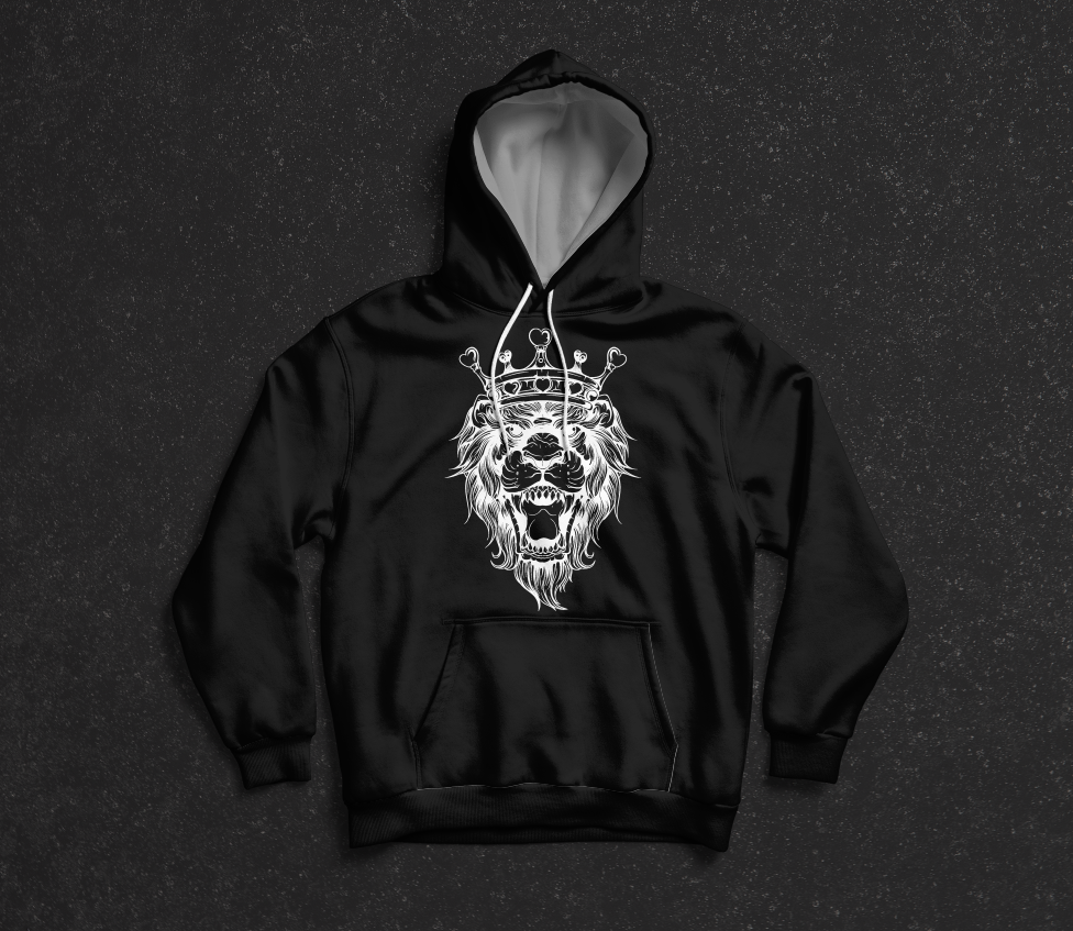 Lion Head Hoodie-Weather Control - HeartOfALion.us