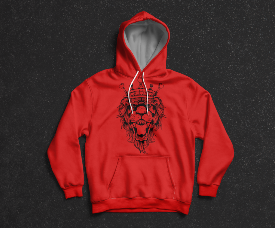 Lion Head Hoodie-Weather Control - HeartOfALion.us